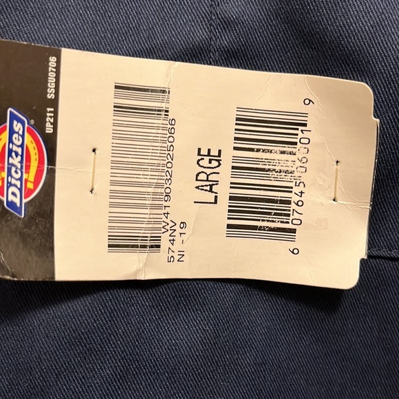 DICKIES Work Shirt (L) NEW - Picture 2 of 4